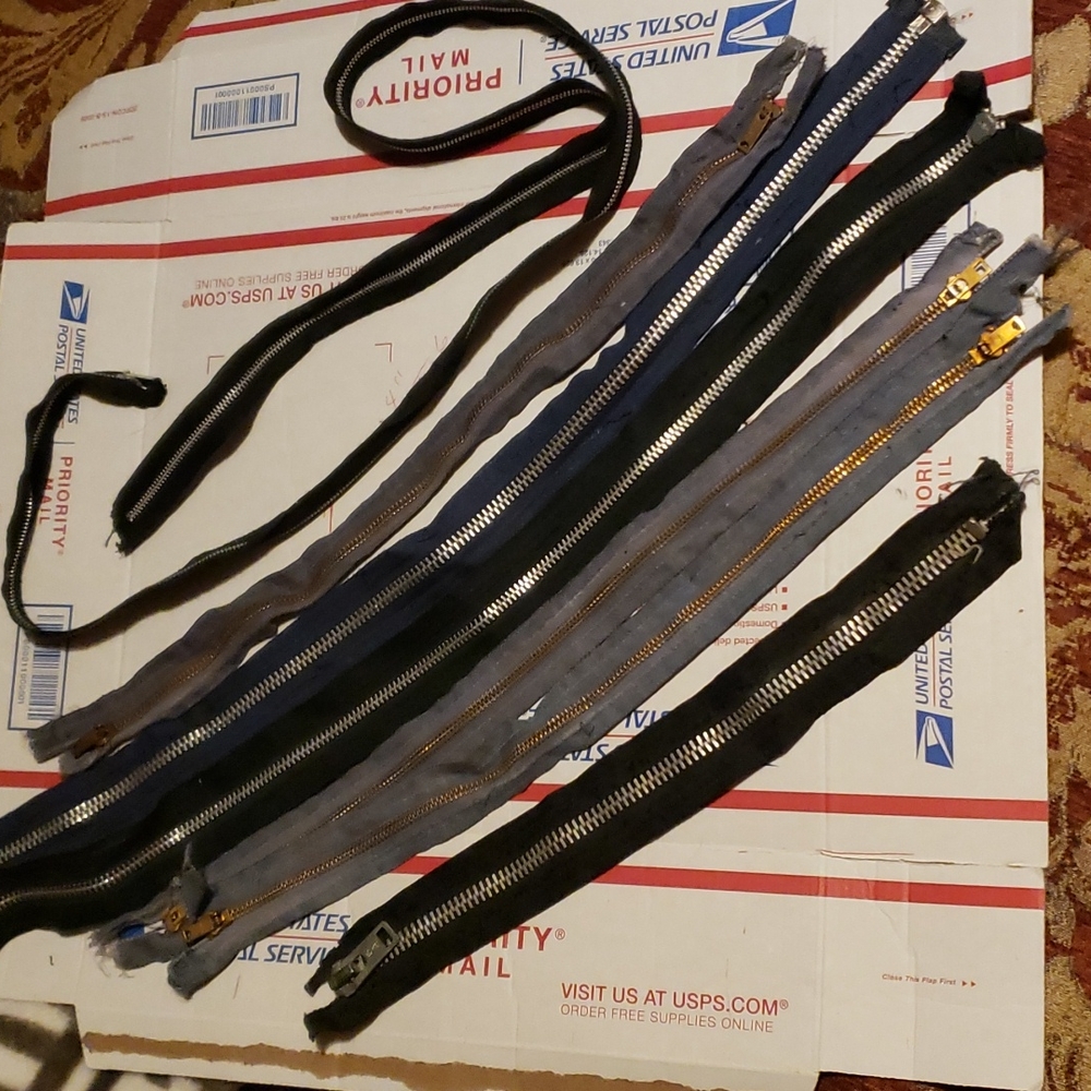 Vintage Zippers